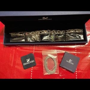 Swarovski Crystal Gorilla Charm bracelet